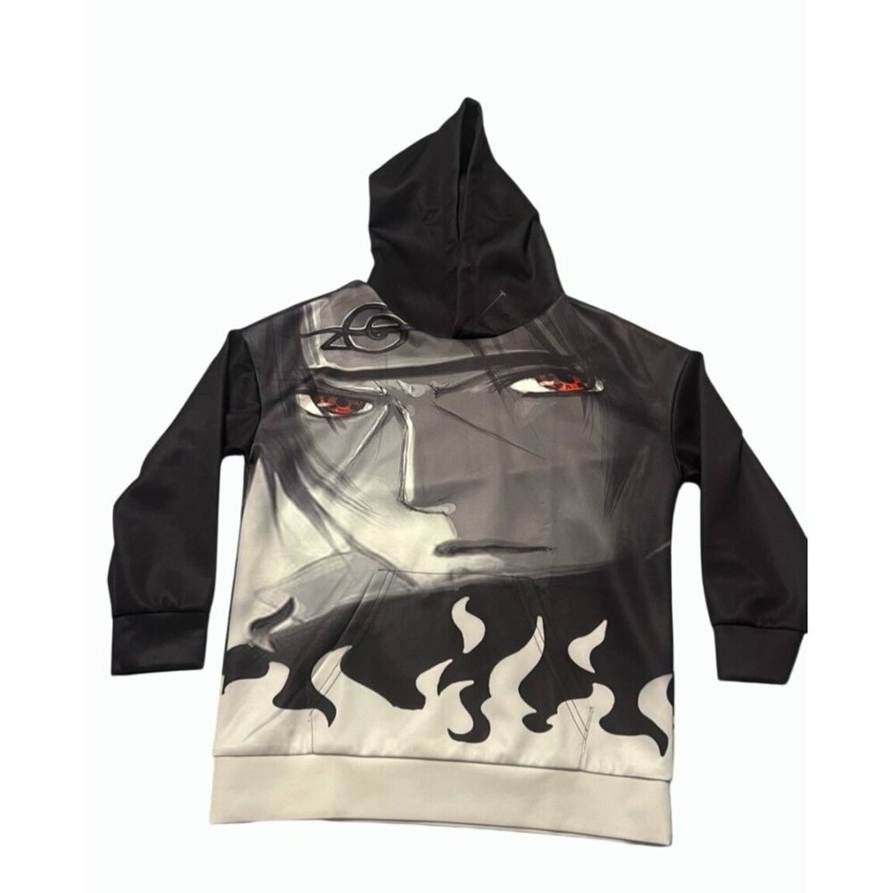 CHAOS MONKEY Anime 3D Pullover Hoodie Kangaroo pocket -New w/o tags-Kids Large